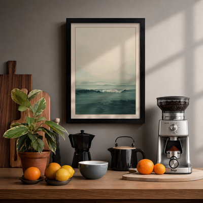 Calm Waters Coastal - Framed Print