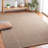 Martha Stewart 300 Hand Tufted Wool/Cotton with Latex Geometric Rug in Beige-877929966
