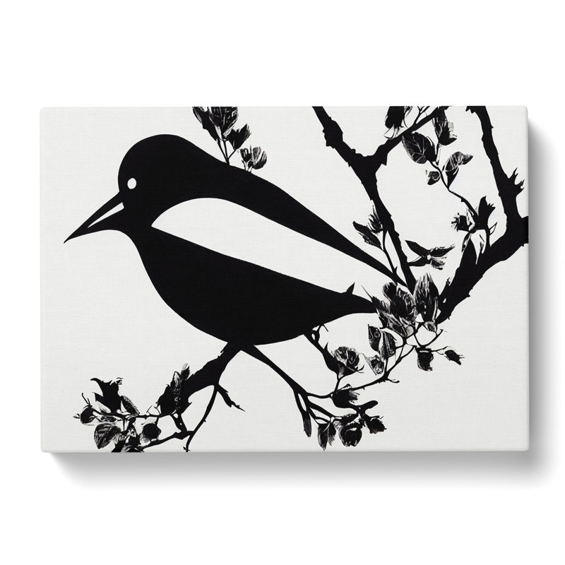 Eye Opening Bird - Wrapped Canvas, 50cm H x 76cm W x 3cm D