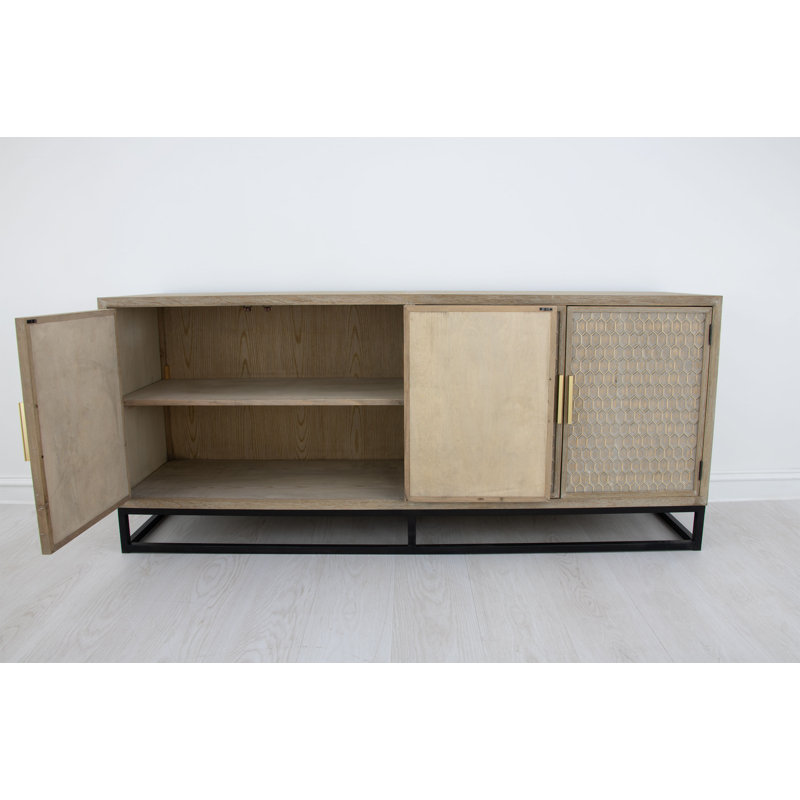 Donna 75 in. W Solid Wood Sideboard