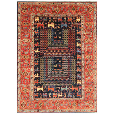 Qashqai One-of-a-Kind 4'10" X 6'10" Area Rug