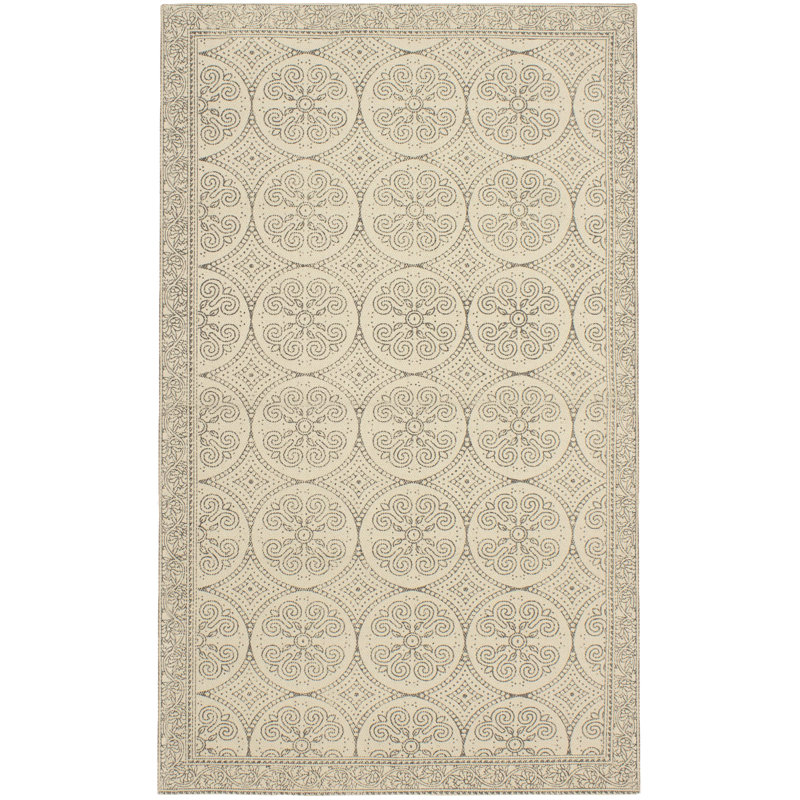 Tapis en coton Frenchwave, Rectangle 4 pi x 6 pi