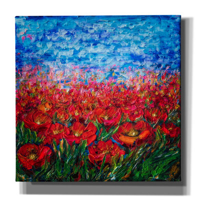 «Red Poppy Field» par Lena Owens