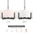 Gaspara 4 - Light Dimmable Drum Chandelier