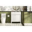 Meuble-lavabo de 30 pouces avec lavabo, 2 tiroirs et porte - Conception fonctionnelle, construction en bois massif, rails de tiroir lisses, lavabo, espace de rangement autoportant de style moderne 30 po, pieds, fonctionnement,-1543324694