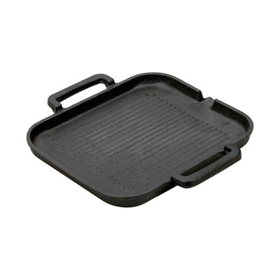 30cm Iron Grill & Griddle Pan