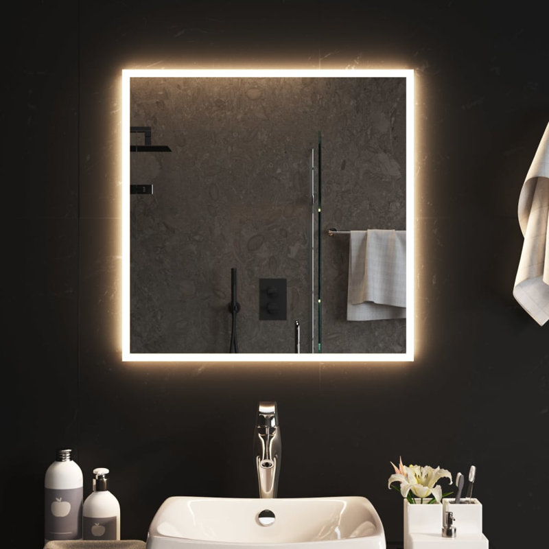 Jesse-James Flat Full Length Mirror, 60cm H x 60cm W