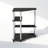 Furinno Turn-N-Tube Multipurpose Corner Shelf, Display Rack, Bookshelf, Americano, Stainless Steel Tubes-2017094065