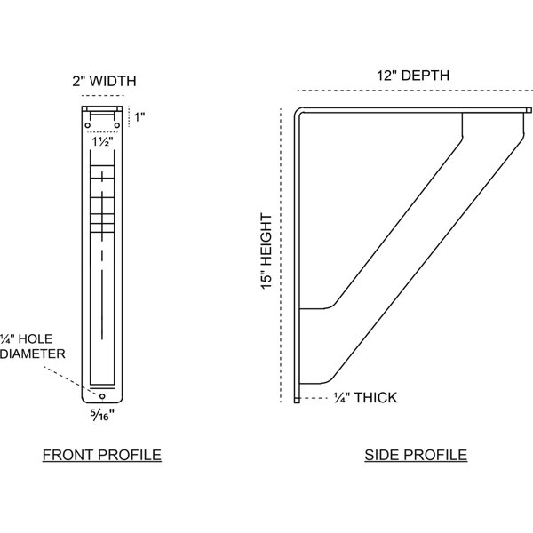 Dimensions du produit