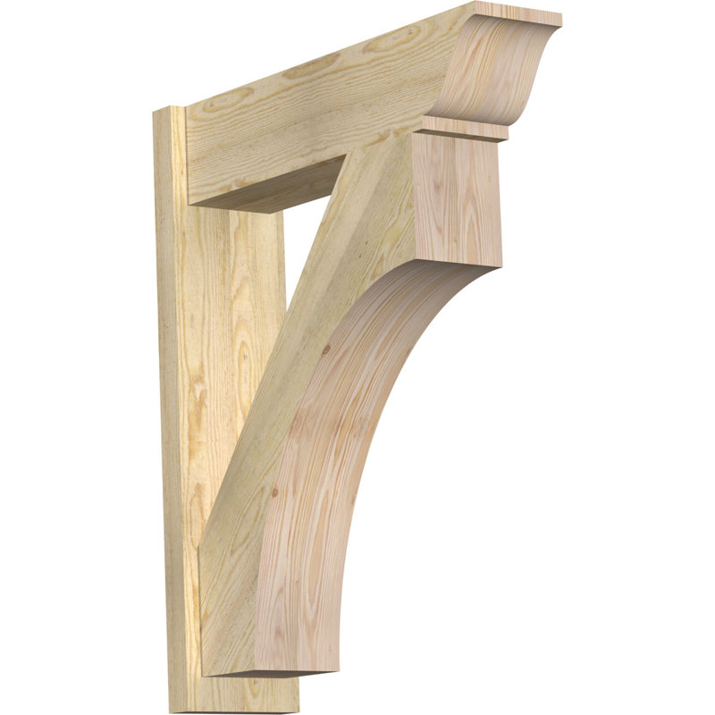 Persienne en bois Westlake, Sapin Douglas de 8 po (sciage brut), P 30 po x H 36 po