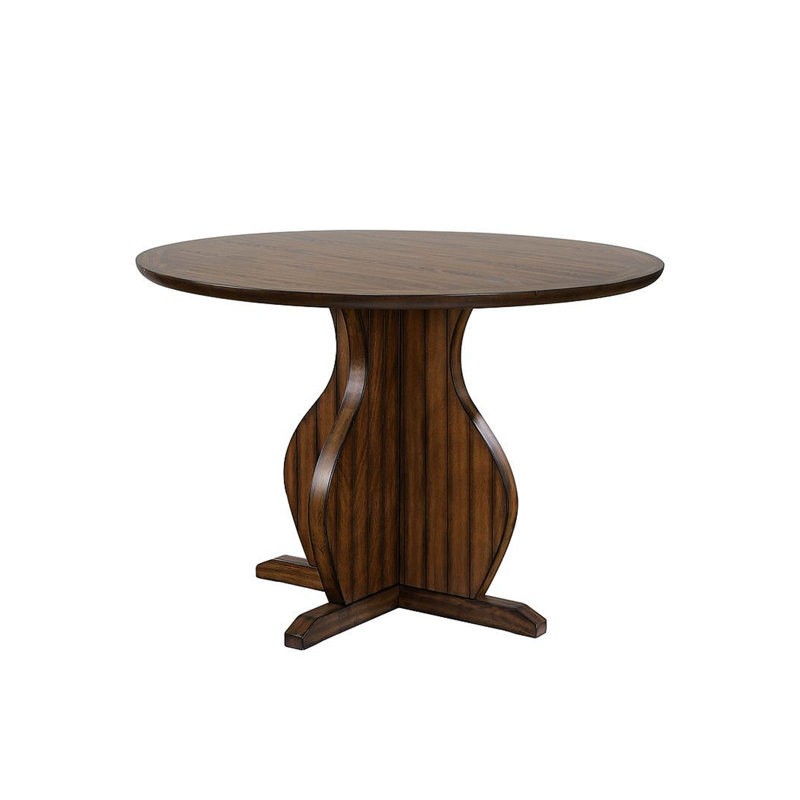 Joely Round Counter Height Table in Brown