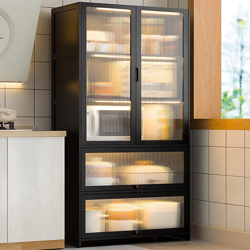 Valency 67'' Kitchen Pantry, Black