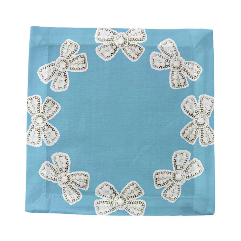 Square Napkins, Bluebell