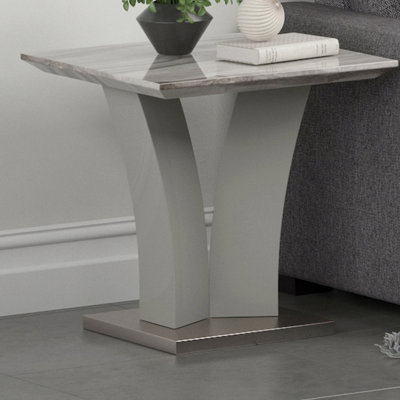 Table d'appoint Napoli, gris