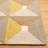 Gilderoy Geometric Hand Tufted Wool/Cotton Area Rug in Gold/Gray-1371502276