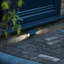 Satin Black Integrated LED Step Light