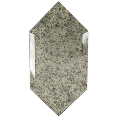 Paris 8x4 Beveled Hexagon Mirror Tile