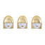 Fashion Faces Wall Art 3 Piece Décor Set