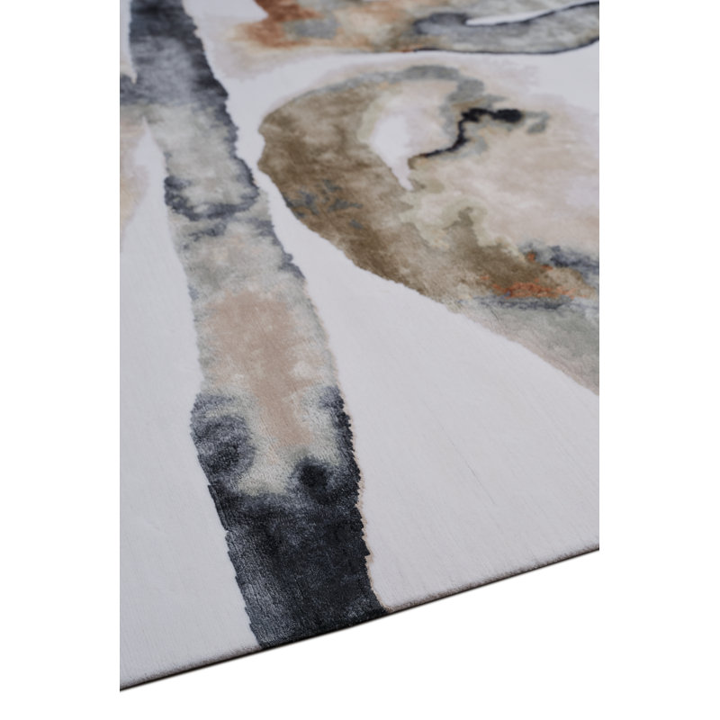 Kali Umber Area Rug, Rectangle 5' x 7'6"