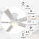 52'' Minir 5 - Blade Ceiling Fan with Light