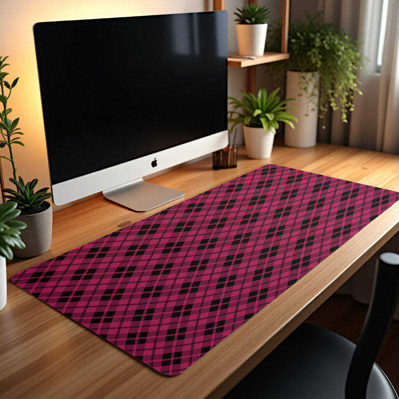Polyester Desk Pad, 14.4x12.1