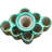 3.25'' H Concrete / Cement Tabletop Candelabra