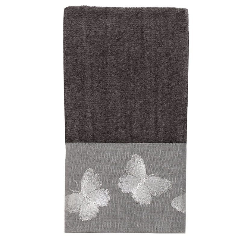 Hamm 100% Cotton Towel, Gray, Fingertip Towel
