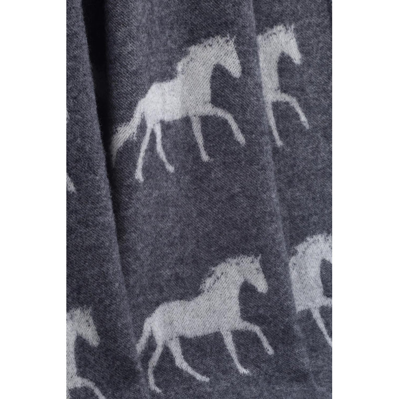 JJ Textile Equestrian White Horse