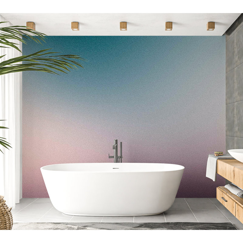 Peel & Stick Wall Mural - Nostalgic Gradient, 57" W x 41" L