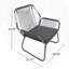 Fauteuil club d'extérieur