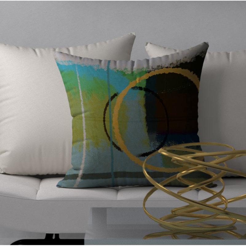 Housse de coussin décorative carrée passionnée ultime, 18 po x 18 po