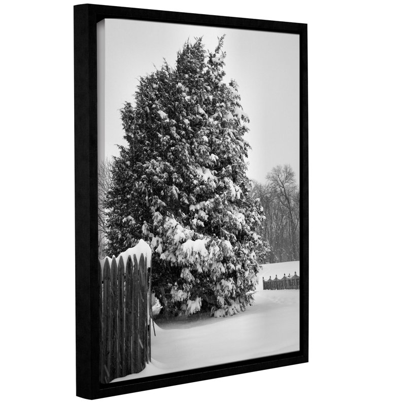 Winter'S Silence by Steve Ainsworth Framed Photographic Print on Wrapped Canvas, 48" H x 36" W