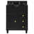 Cabinet Finish Black selected