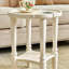 Ensemble de tables basses en noyer massif