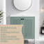 Meuble-lavabo autoportant de 30 po avec lavabo en céramique Leawood-734783497