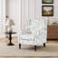 Upholstered Chenille Armchair-1093260778