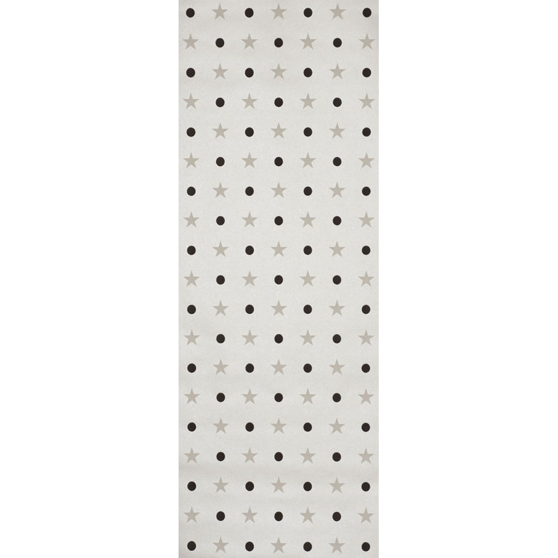 Etoiles Et Points Wallpaper, Warm Silver