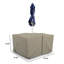 Housse pour ensemble de table et chaises d'extérieur carrée avec trou pour parasol-338565206-338565204