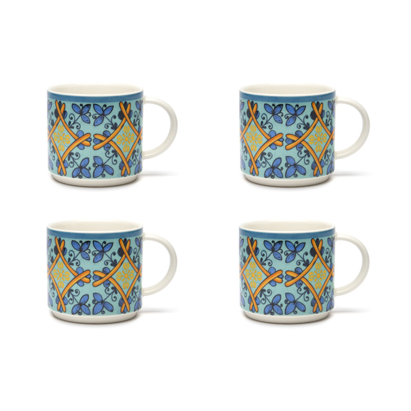 Trinacria Porcelain New Bone China Teacup