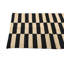 Tapis noir et blanc Ohlson