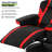 Prabhu Ergonomic Gaming Racing Chair with Adjustable Lumbar Support Headrest and Reclining Function High Back Chair-1931650285