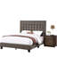 Mobilier de chambre à coucher élégant capitonné 1pc