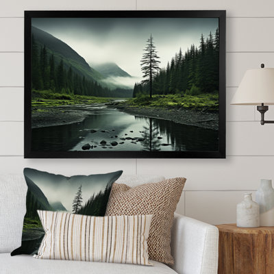 «Alaska Wilderness Solitude», reproduction sur toile