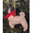 3" Handmade Holiday Shaped Ornament