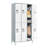 35.5 Inch Wide Metal Large Employee Locker with 6 Compartments-89222688