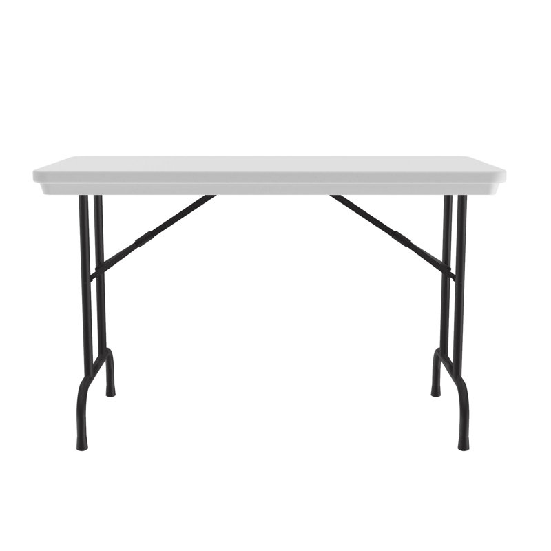 Table de banquet rectangulaire, H 29 po x l 48 po x P 24 po