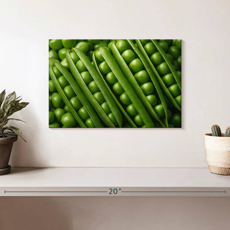 Yarlin Peas, 8" H x 12" W
