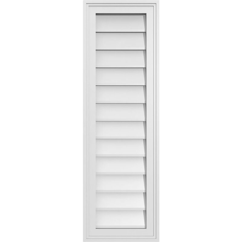 Cadre en brique, brun clair apprêté, H 38 po x l 12 po x P 1,5 po