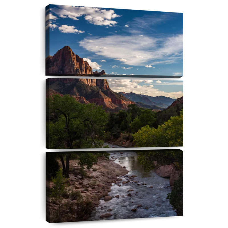 Alvord Mountain Stream, 32" H x 20" W