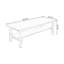 Bureau rectangulaire brun en bois massif-108780567